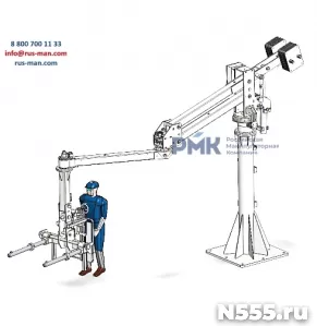 Манипулятор пантограф с гидравлическим приводом МП-1000-ГП п